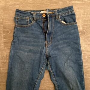 Forever 21 blue skinny jeans